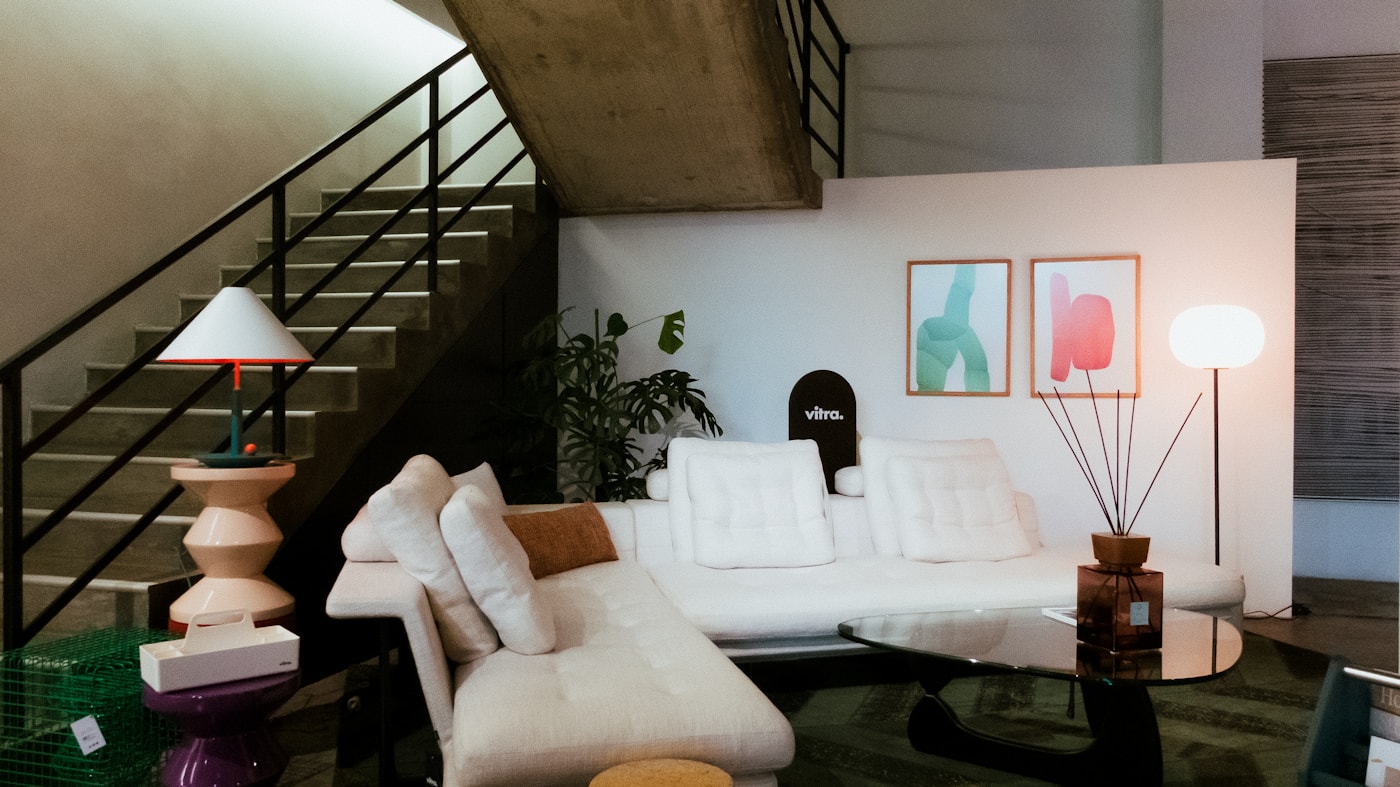 Modern furniture showroom